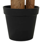 Árbol de banana artificial Verde 125 x 25 x 250 cm Tela y Bambú