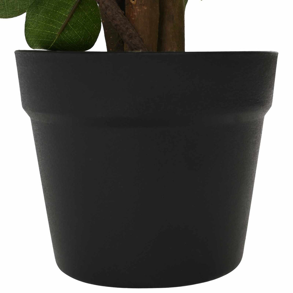 Planta Ficus Artificial Verde 73 x 16 x 60 cm Tela y madera