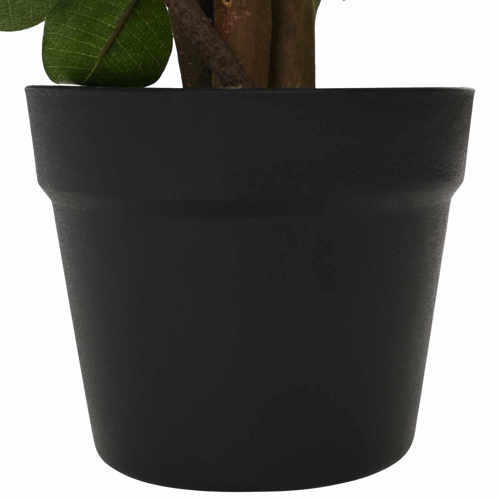 Planta Ficus Artificial Verde 73 x 16 x 60 cm Tela y madera