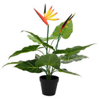 Planta artificial de Strelitzia Verde 65 x 13 x 55 cm