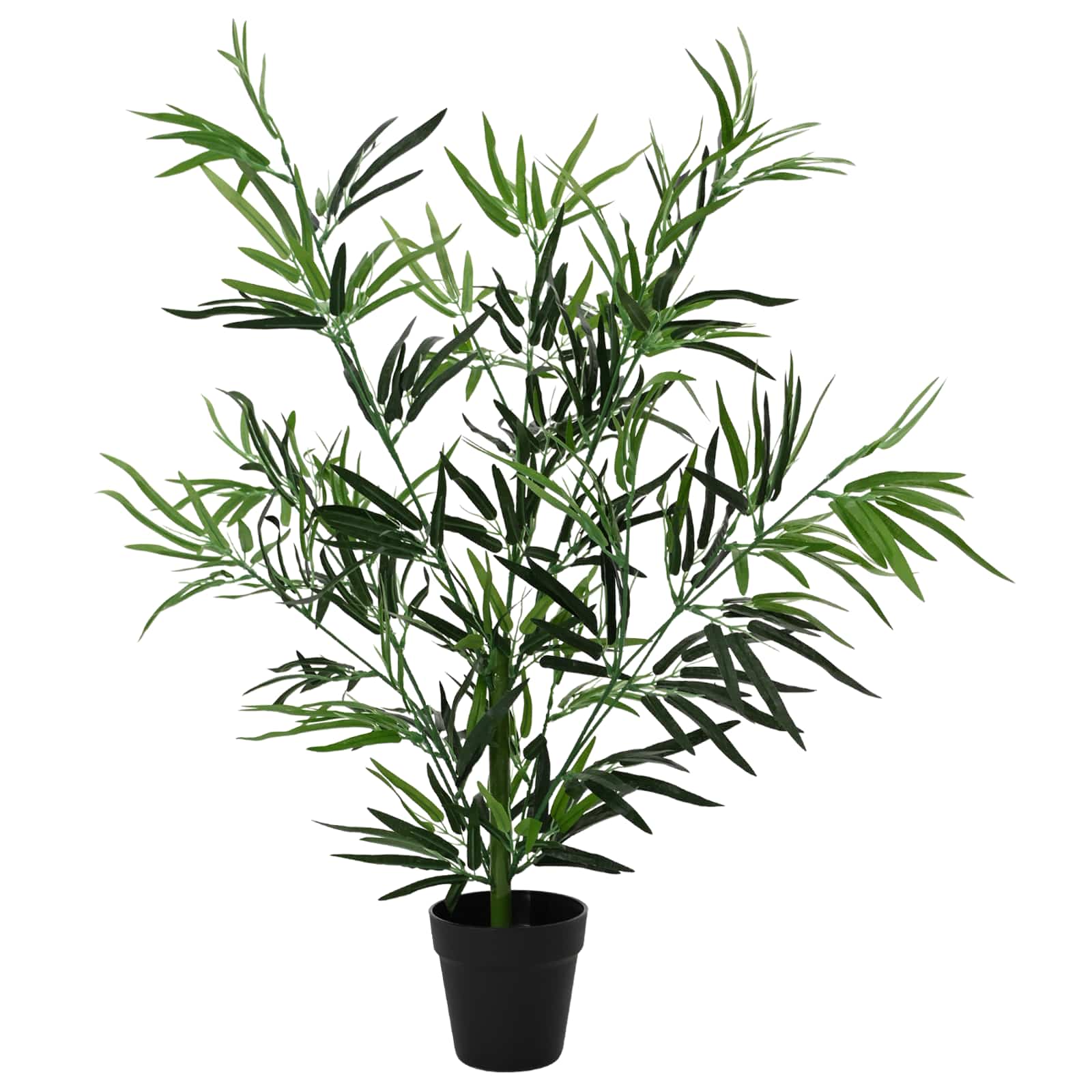 Árbol de Bambú Artificial Verde 90 x 14 x 80 cm Tela y Bambú