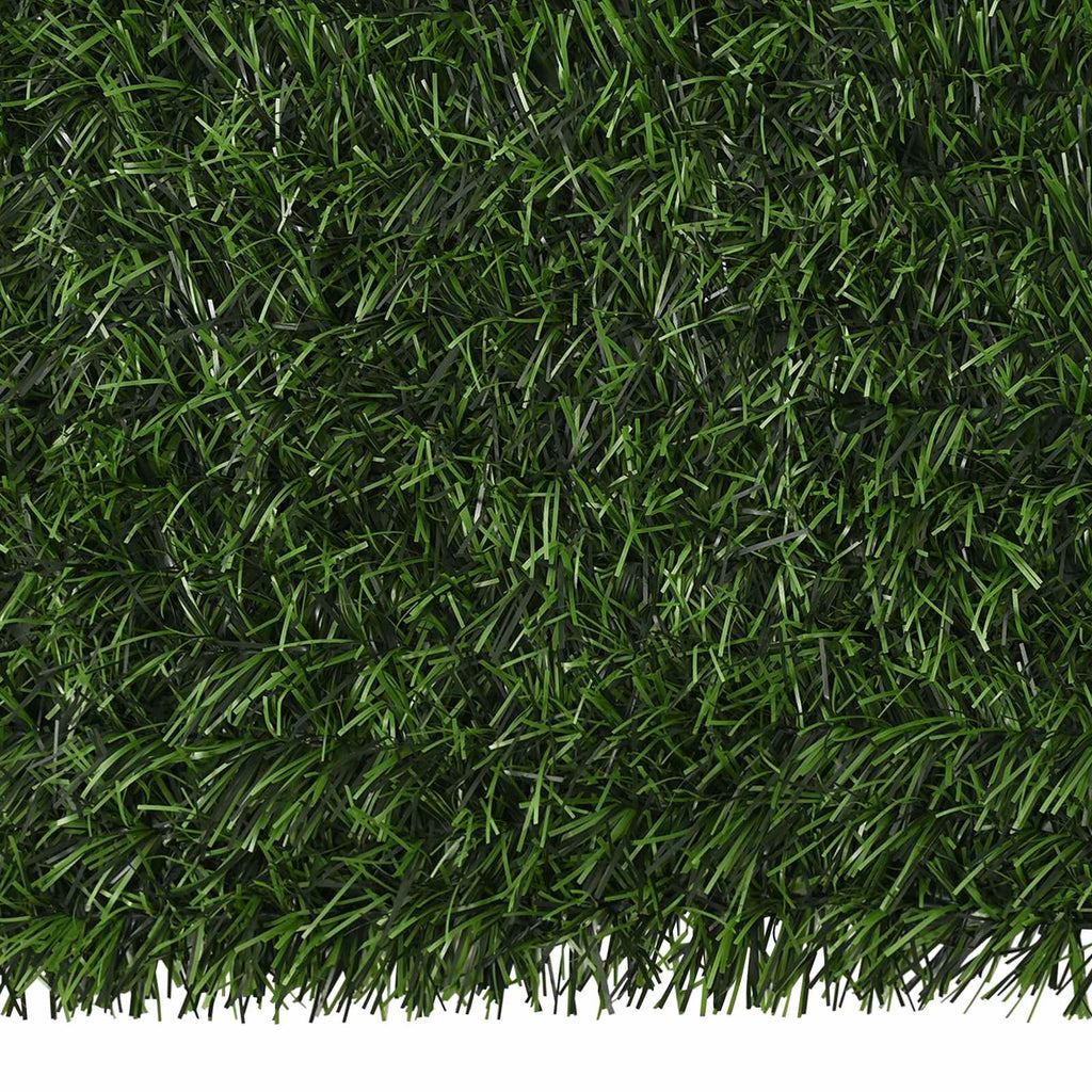Cerca Artificial Verde claro 1 x 10 m PVC y Acero