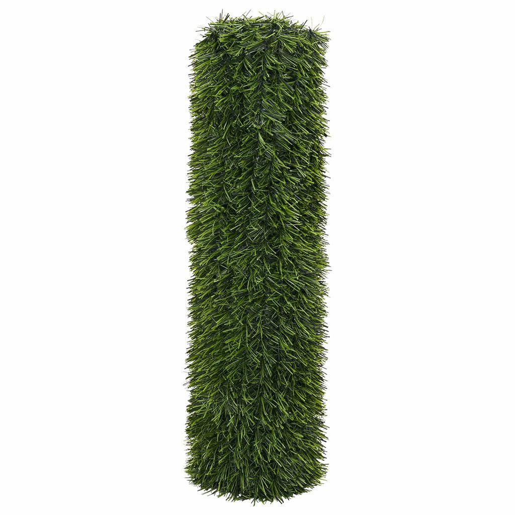 Cerca Artificial Verde claro 1 x 10 m PVC y Acero