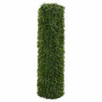Cerca Artificial Verde claro 1 x 10 m PVC y Acero