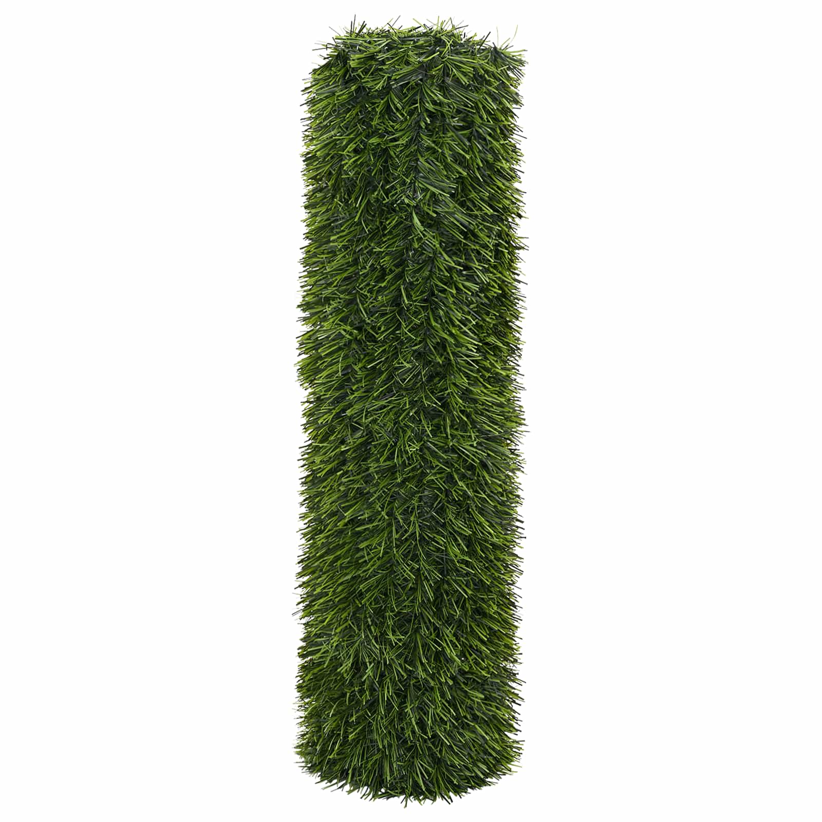 Cerca Artificial Verde claro 1 x 10 m PVC y Acero