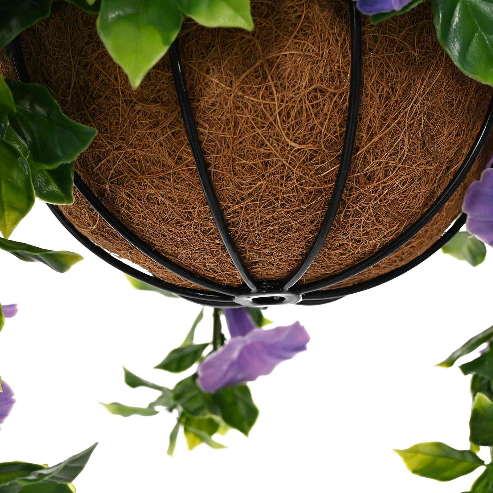 Flores Artificiales Morado 66 x 75 x 70 cm PE y acero