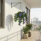 Flores Artificiales Morado 66 x 75 x 70 cm PE y acero