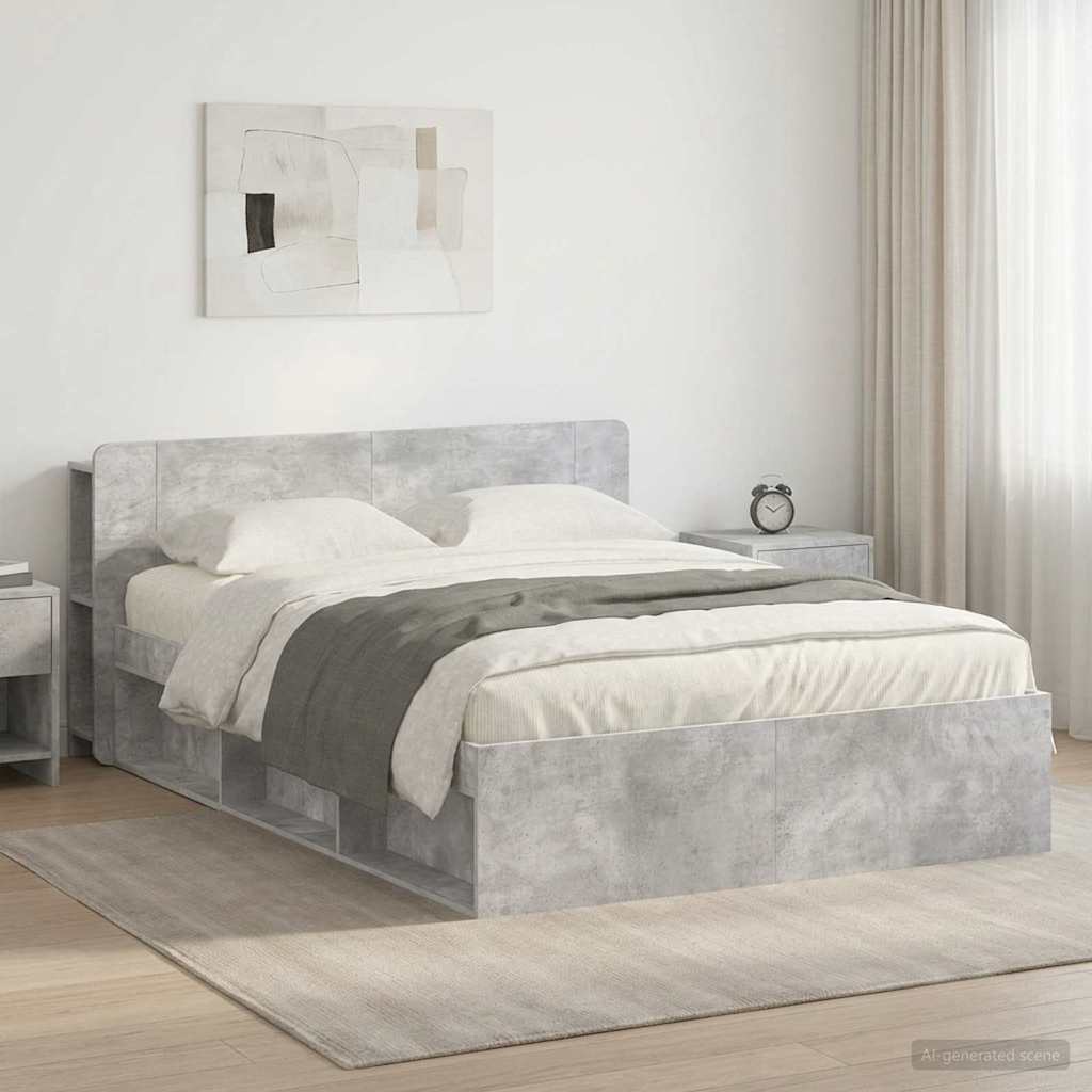 Estructura de cama con almacenamiento Blanco 100 x 200 cm