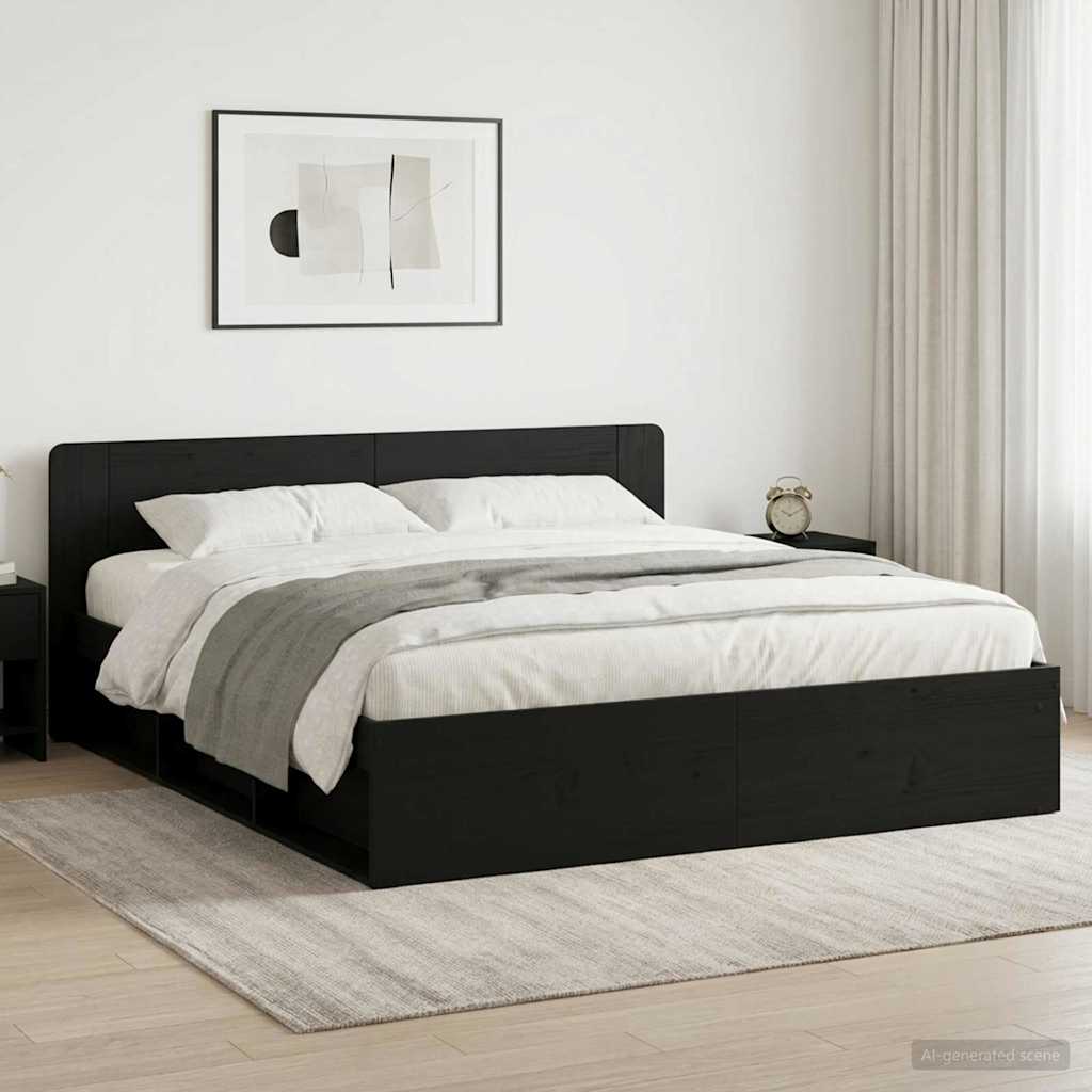 Estructura de cama con almacenamiento Blanco 100 x 200 cm