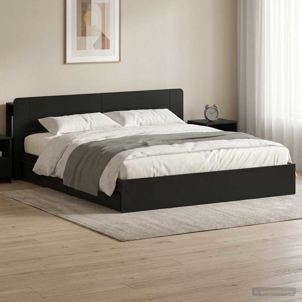 Estrutura de cama com arrumação Branco 75 x 190 cm