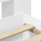 Estructura de cama con almacenamiento Blanco 80 x 200 cm