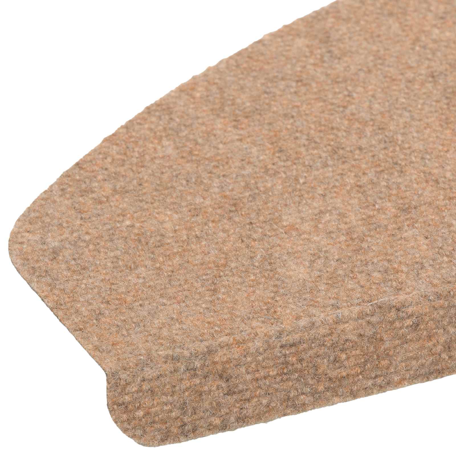 Alfombras autoadhesivas para escaleras 15 pcs Beige