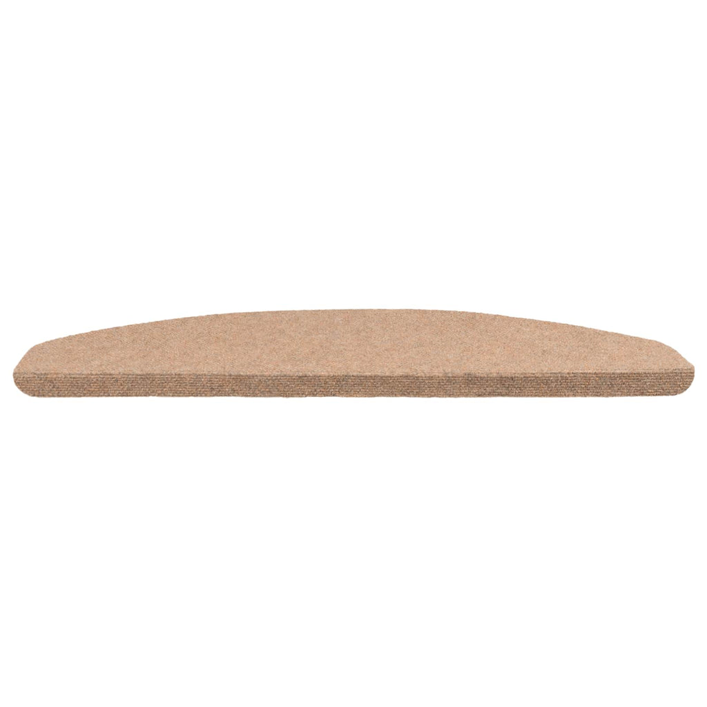 Alfombras autoadhesivas para escaleras 15 pcs Beige