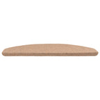 Alfombras autoadhesivas para escaleras 15 pcs Beige