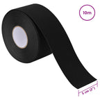 Cinta de césped artificial autoadhesiva Negro 10 x 0,05 cm