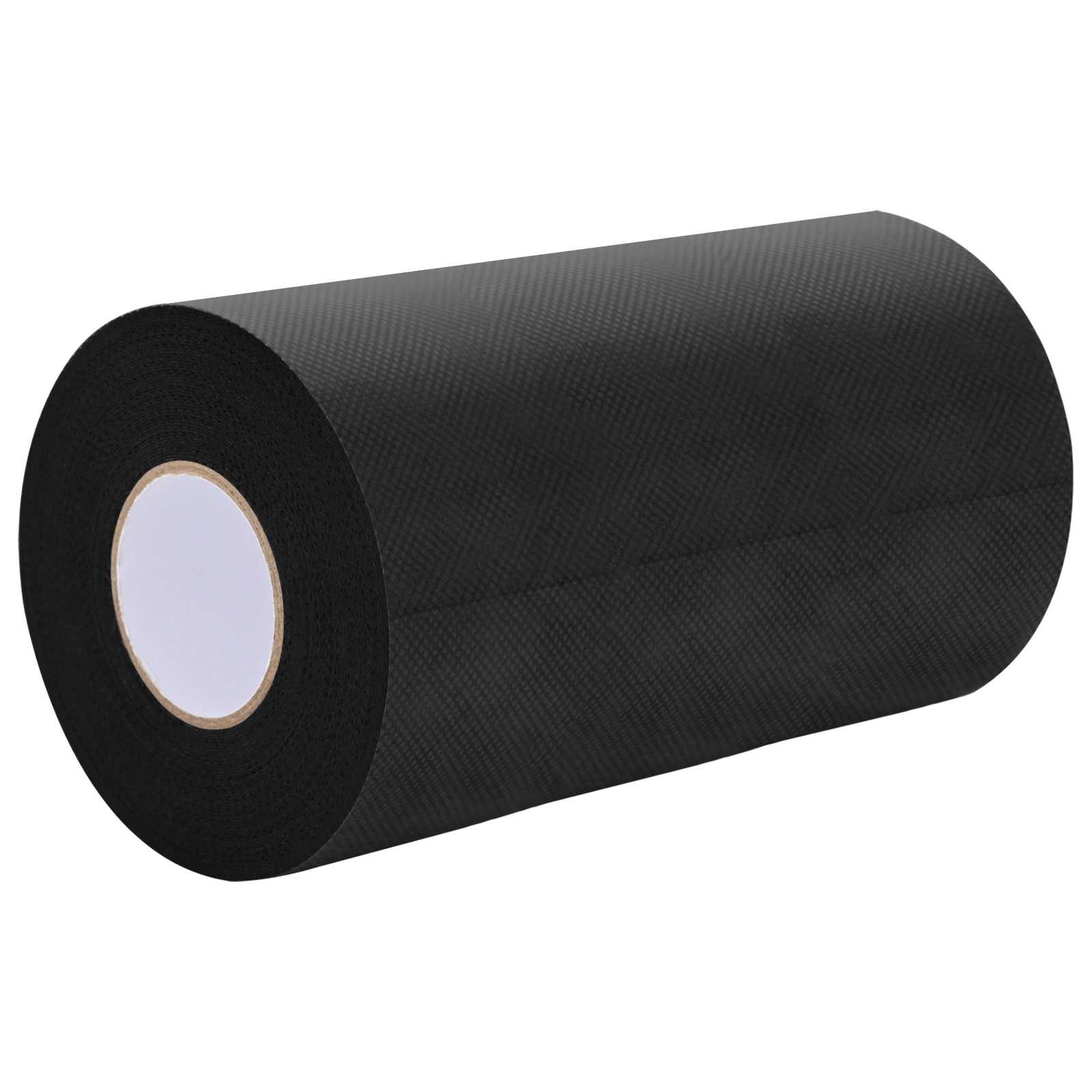 Cinta de césped artificial autoadhesiva Negro 10 x 0,05 cm