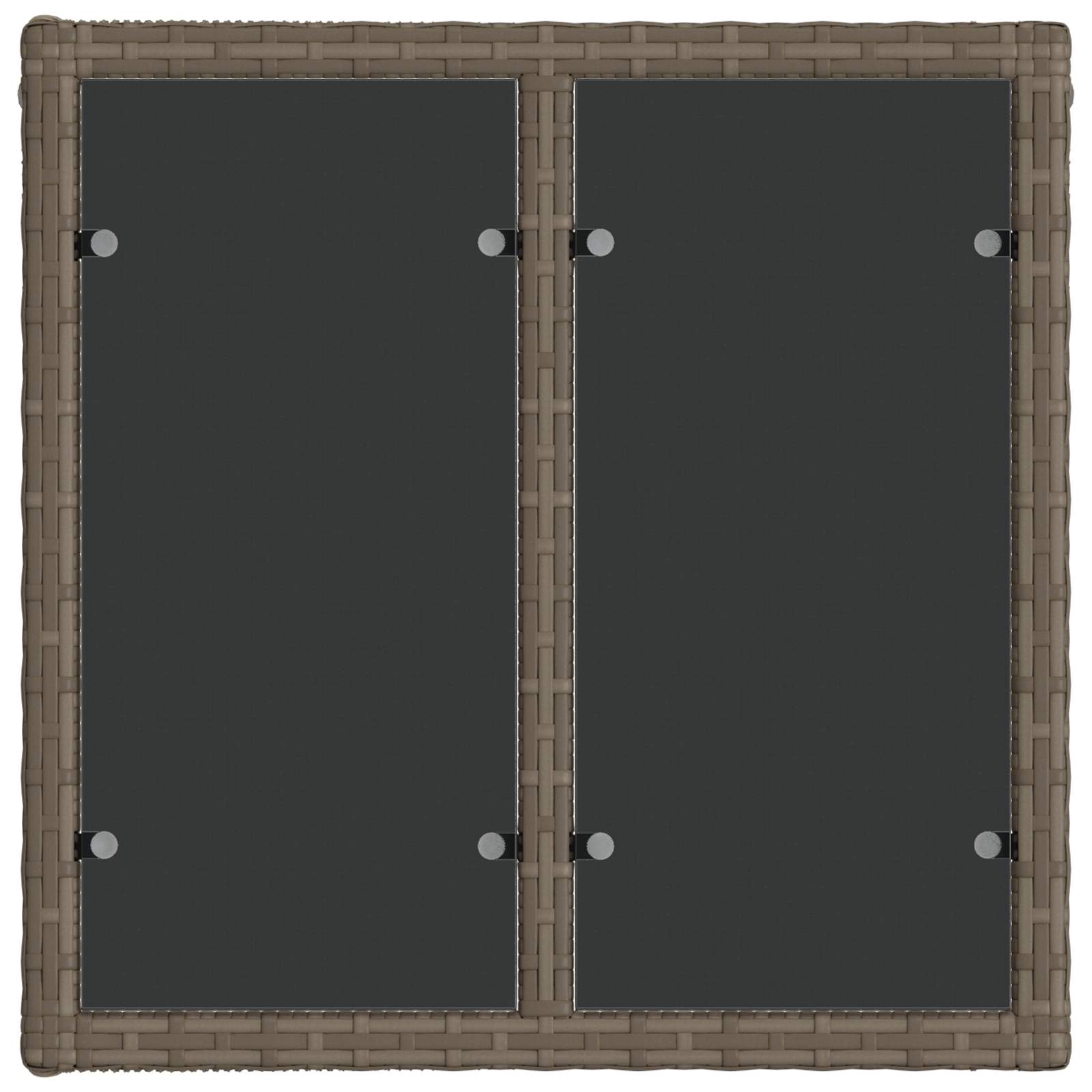 Conjunto de sofás de jardín 7 pcs Gris y Gris Oscuro