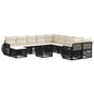 12-piece garden sofa set Beige synthetic rattan