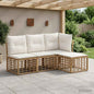 Conjunto de sofás de exterior Natural Poliéster