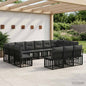 Natural and Cream Polyester Outdoor Sofa Set