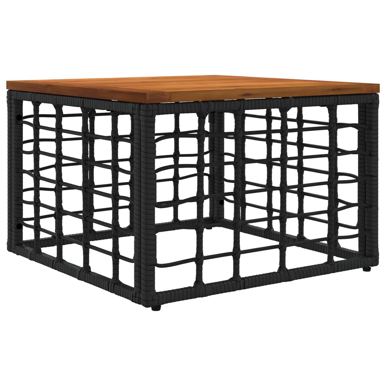 Conjunto de sofás de exterior 13 pcs Negro y Gris oscuro