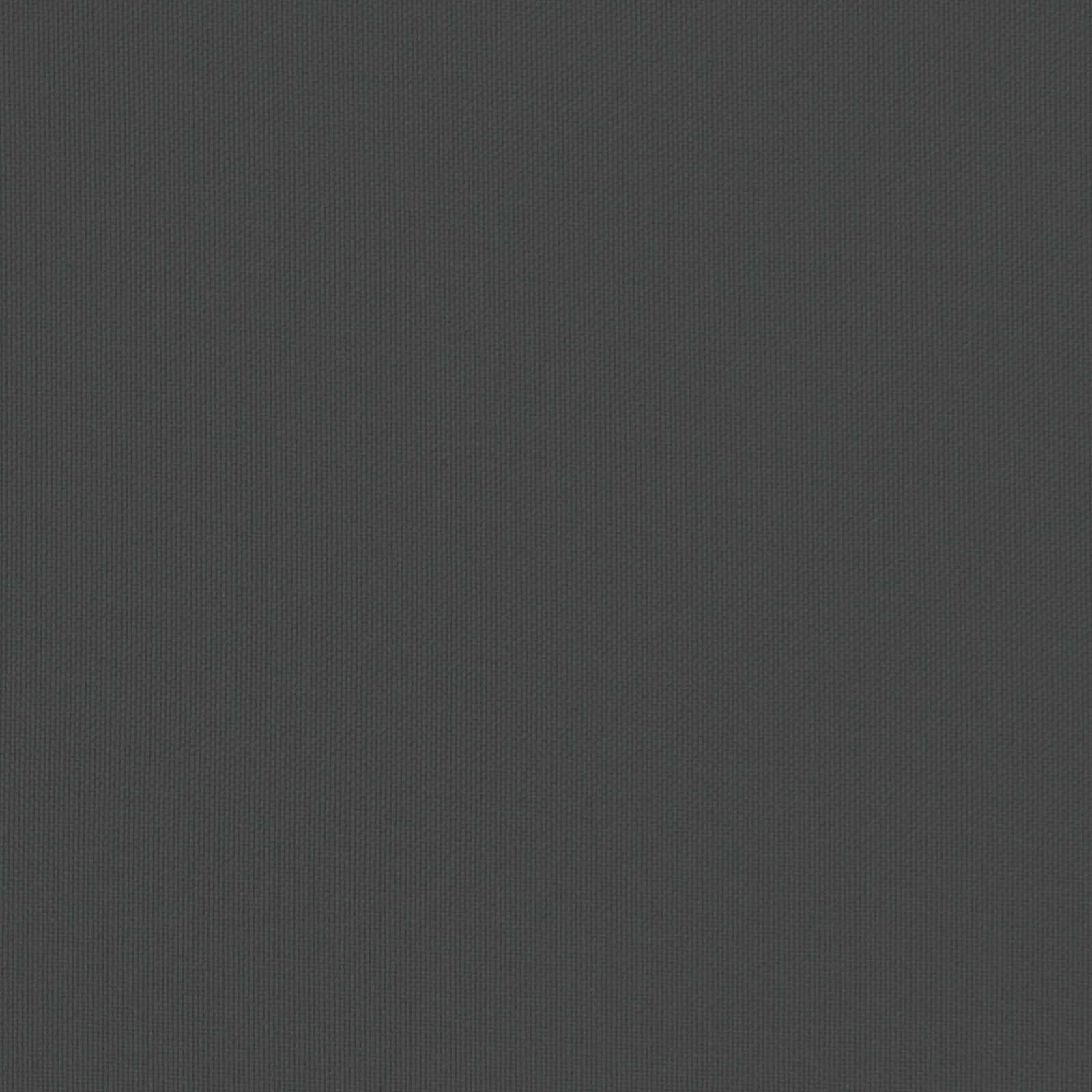 Conjunto de sofás de exterior 7 pcs Negro y Gris oscuro