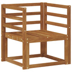 Sofá de exterior Madera de Acacia Sólida Natural