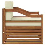 Conjunto de sofás de exterior Madera de Acacia Sólida Natural
