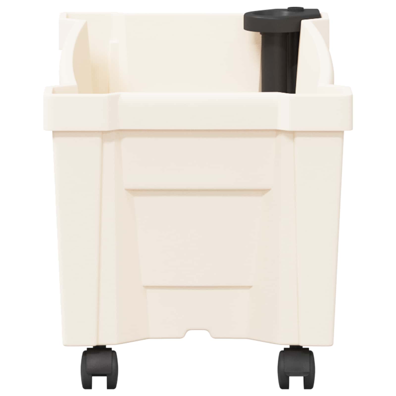 Maceta Calypso con Ruedas Blanco 79 x 35 x 33 cm PP