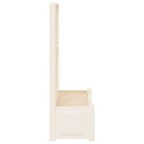 Maceta Grande con Trellis 2 pcs Blanco 143 x 143 x 133,5 cm PP