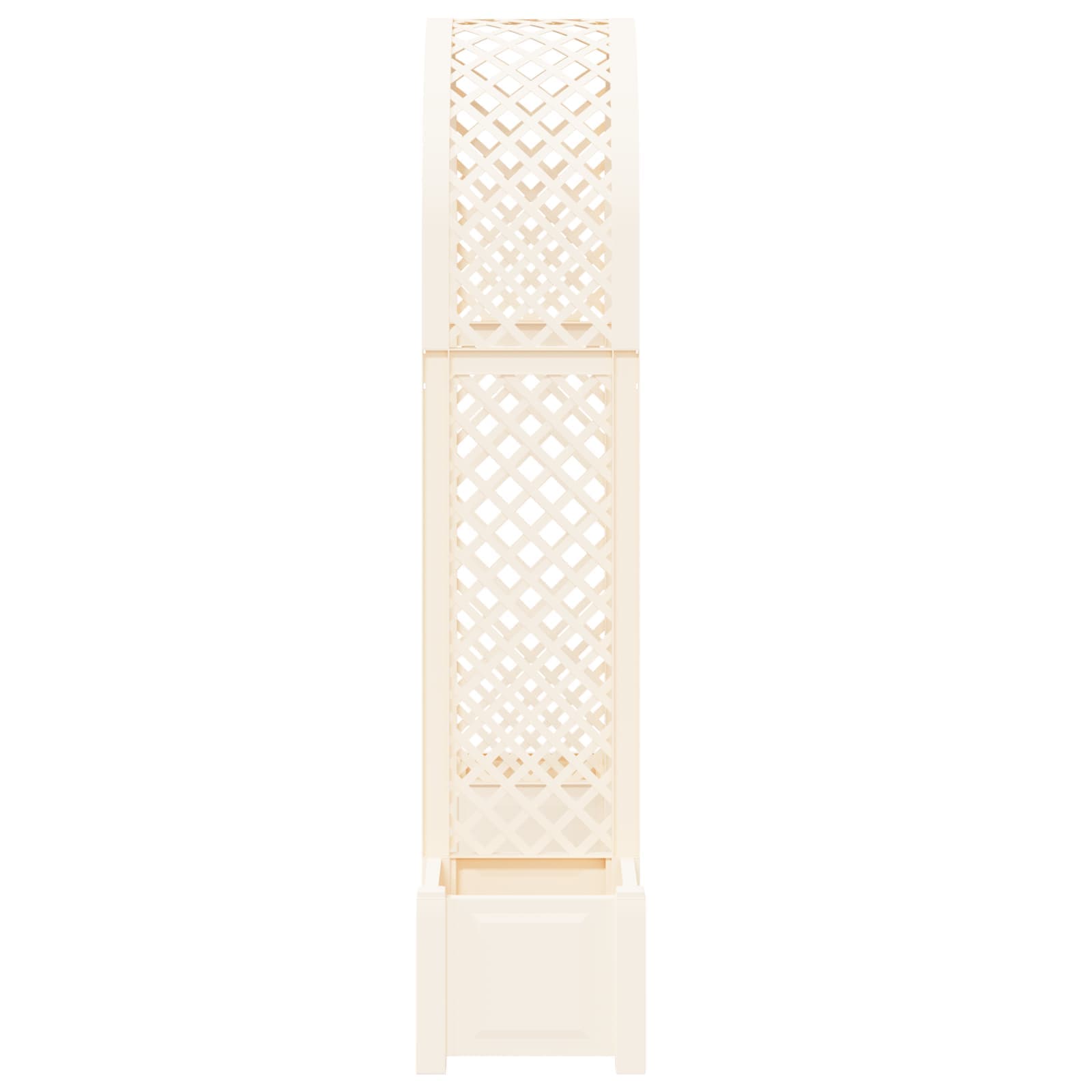 Arco de Rosas con Plantador Blanco 168,5 x 43 x 207 cm PP