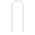Arco de Rosas con Picos Blanco 97 x 43 x 218 cm PP