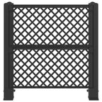 Enrejado de cubo de basura Gris antracita 123 x 47 x 114 cm PP
