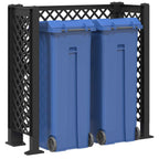 Enrejado de cubo de basura Gris antracita 123 x 47 x 114 cm PP