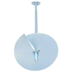 Ancla de tierra 10 pcs Plateado Ø10 x 60 cm Metal galvanizado
