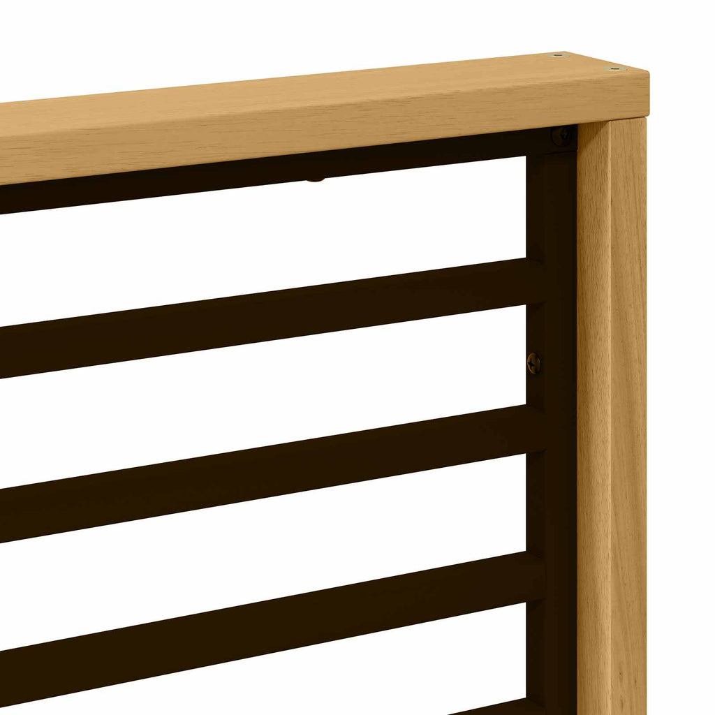Conjunto de sofás de exterior Madera de Acacia Sólida Blanco