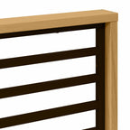 Conjunto de sofás de exterior Madera de Acacia Sólida Blanco