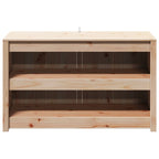 Armario de cocina de exterior con estante MEPPEL 3 pcs