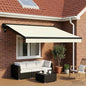 Replacement Awning Fabric Yellow and white 250 x 200 cm