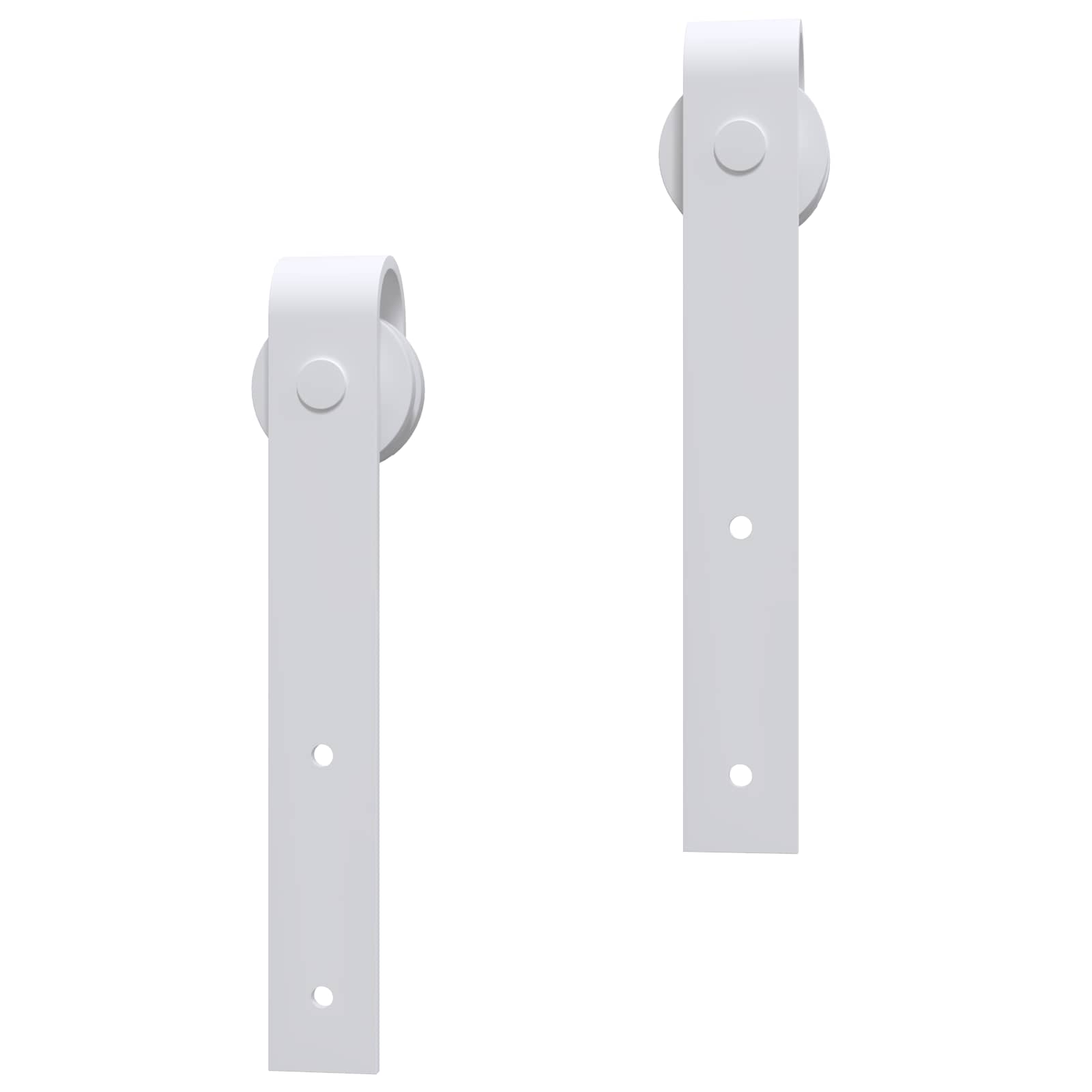 Puerta Corredera Natural y Blanco 90 x 210 cm