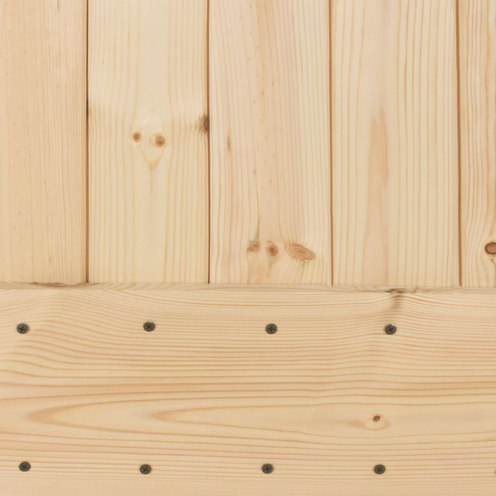 Puerta Corredera Natural y Blanco 80 x 210 cm
