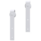 Puerta Corredera Natural y Blanco 80 x 210 cm