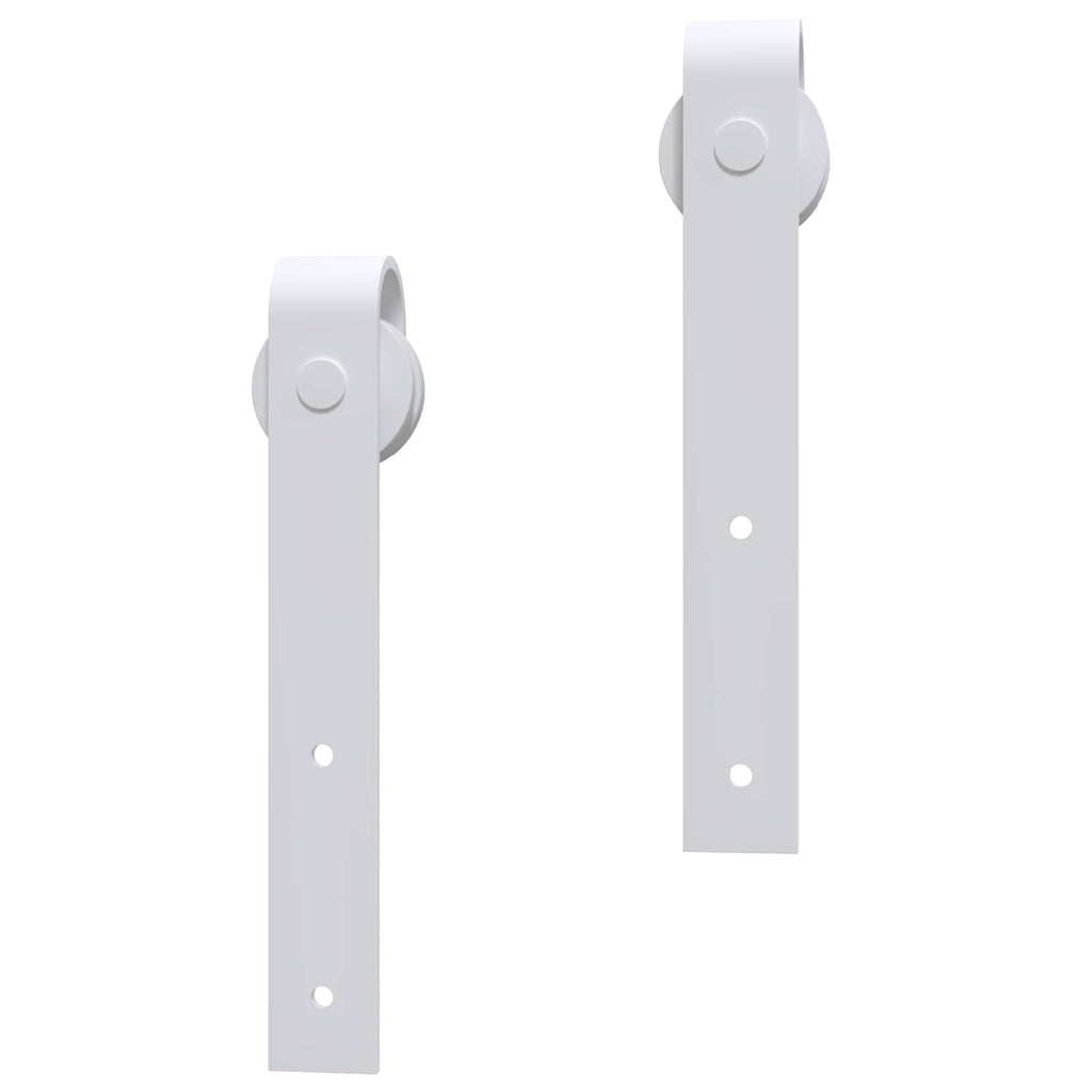 Puerta Corredera Natural y Blanco 80 x 210 cm