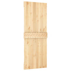 Puerta Corredera Natural y Blanco 80 x 210 cm