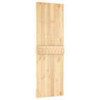 Puerta Corredera Natural y Blanco 70 x 210 cm
