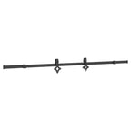 Puerta Corredera NARVIK Natural y negro 100 x 210 cm (213,5 cm)