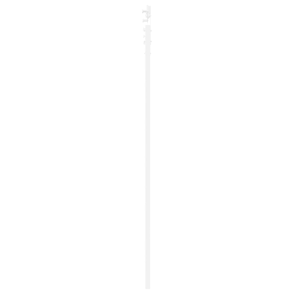 Sliding Door White 83 x 202 cm Solid Pine Wood