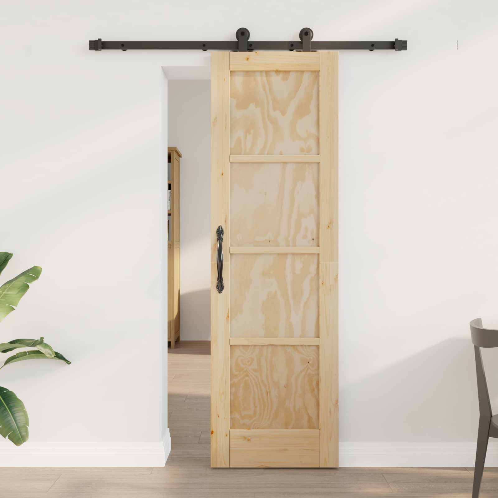 Puerta Corredera ORKDAL Blanco 83 x 202 cm