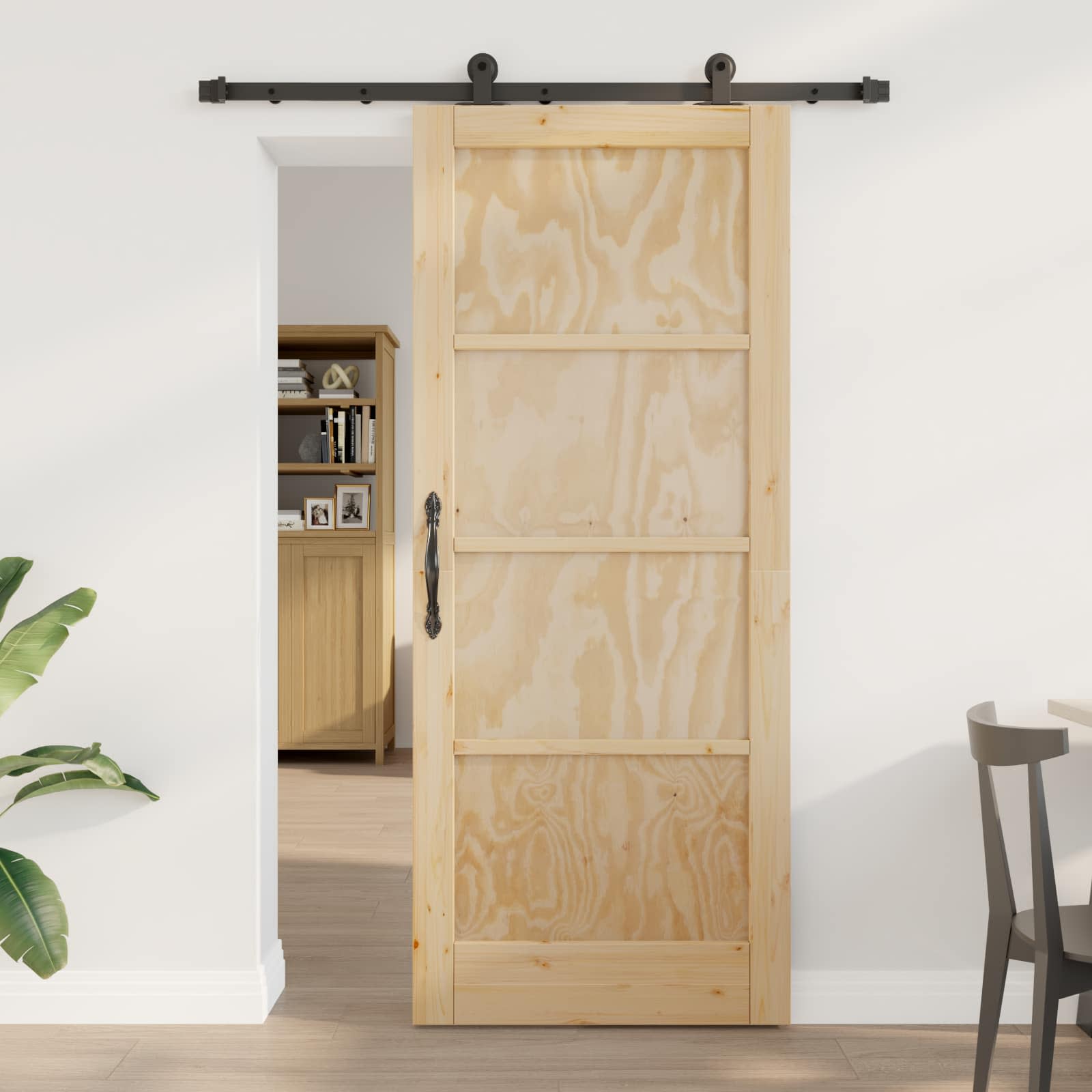 Puerta Corredera ORKDAL Blanco 83 x 202 cm