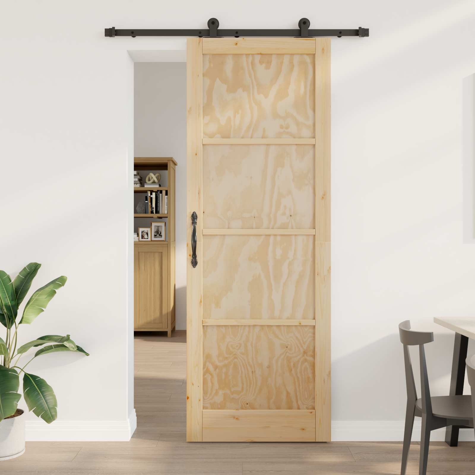 Puerta Corredera ORKDAL Blanco 83 x 202 cm